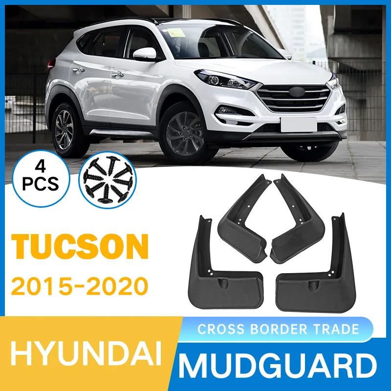 

Mudguard is suitable for the modification of tire mudguard skin For HYUNDAI Tucson 2015-2020 car