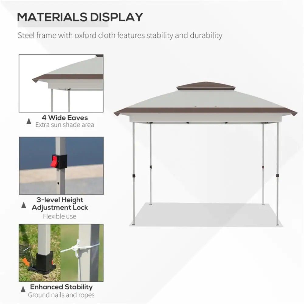 Portable Pop Up Canopy Tent - Ideal for Events, Festivals & Outdoor Use (Fast Shipping)