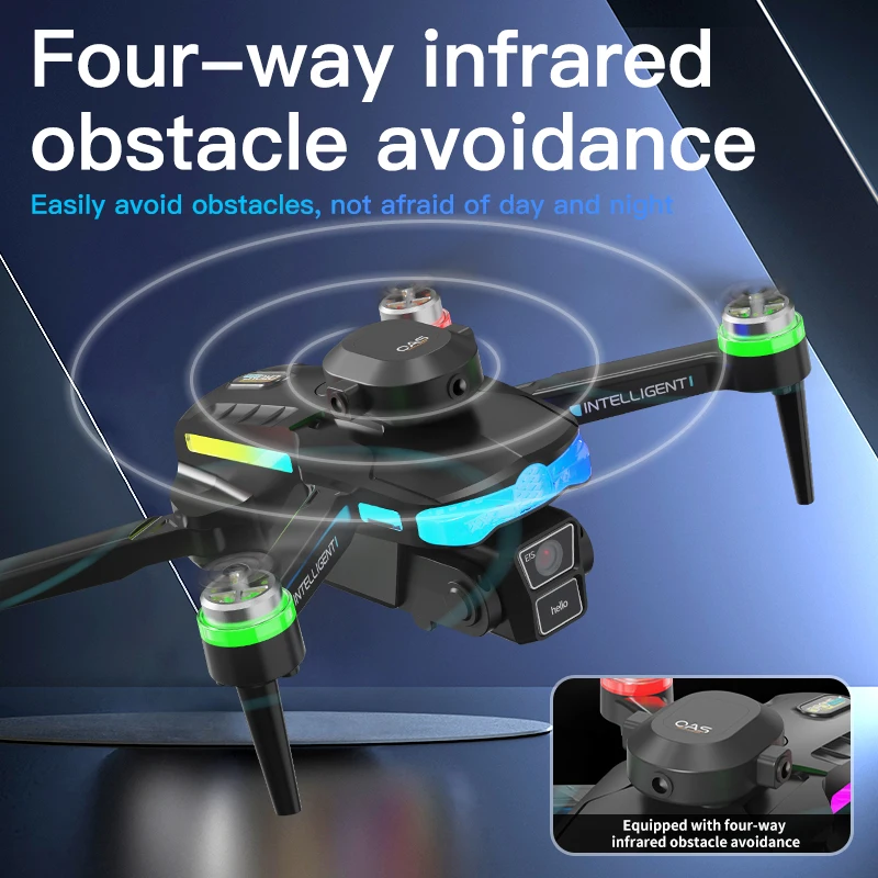 F177 Screen Control Drone 8K Professional Camera HD Aerial Photography Dual-Camera Omnidirectional Obstacle Avoidance Drone