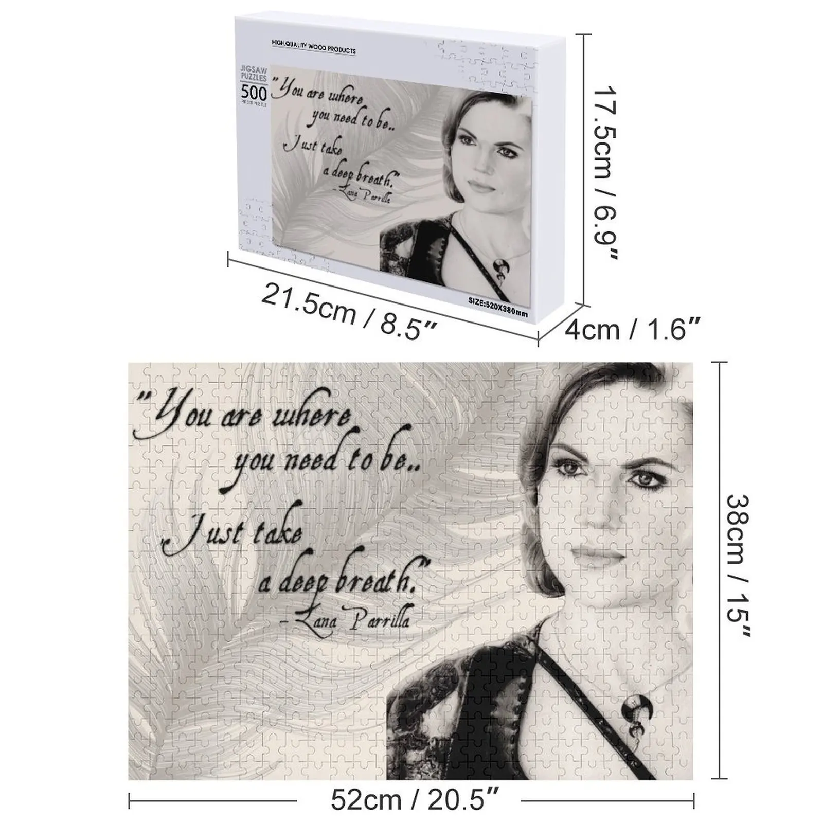 レジーナ・ミルズ S7 ジグソーパズル カスタムギフト 子供向けにパーソナライズされたジオラマアクセサリー 木製 大人用パズル