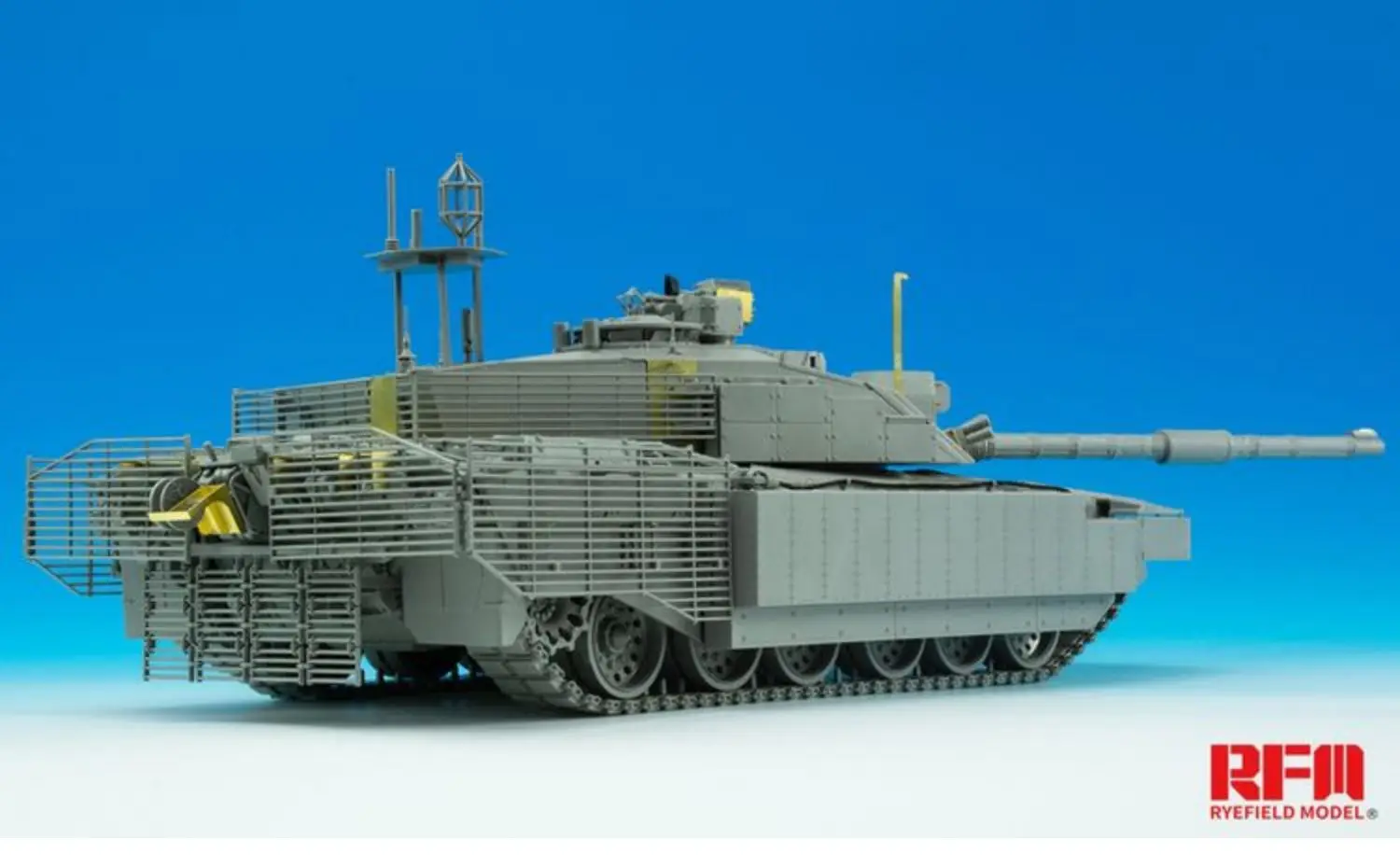 Ryefield RM5039 1/35 brytyjski czołg główny Challenger 2 TES wojskowa zabawka hobbystyczna plastikowy model zestaw do montażu prezent