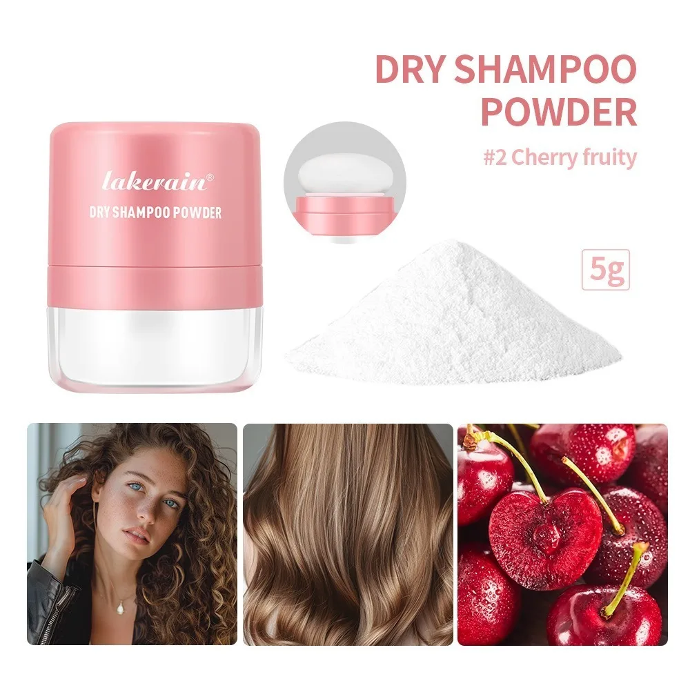 New Fluffy Hair Dry Shampoo Powder Long-lasting Oil Control Hair Fluffy Powder Remove Odor Hair Loose Powder Women