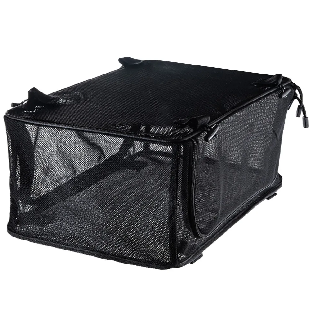 

Органайзер для походной посуды, складная сумка для хранения кухонной утвари, дышащая сетчатая сумка на молнии для пикника