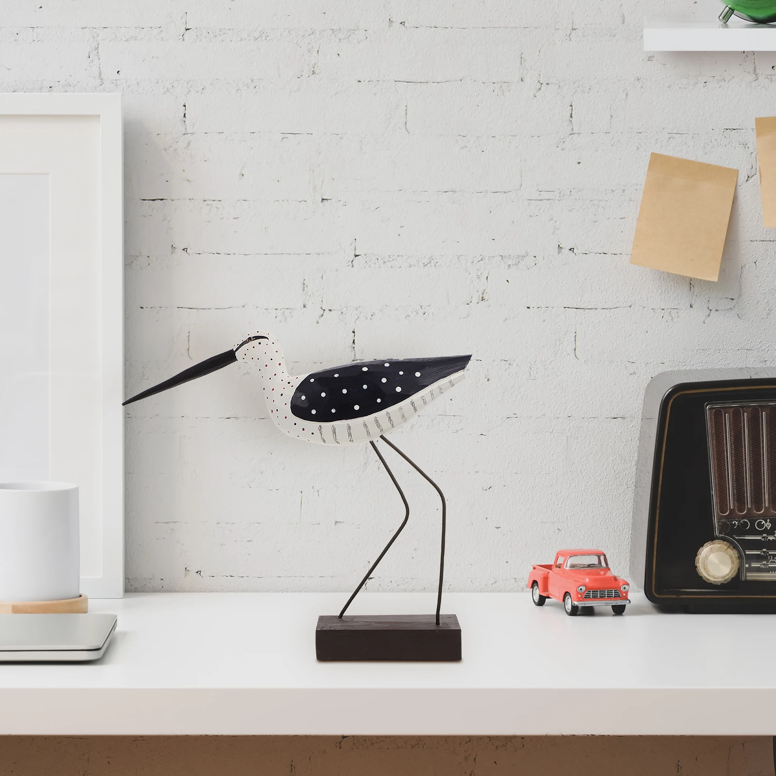 

Creative Wooden Craft Bird Decoration Gift For Wedding Christmas Bedroom Garden Ornament Office