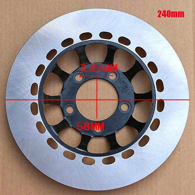 

Motorcycle Front Brake Disc Plate for Honda Sundiro Lifan Qjmotor Dayang CBT125 CB125T DY150-40 QJ150 LF125 CL125 Brake Parts