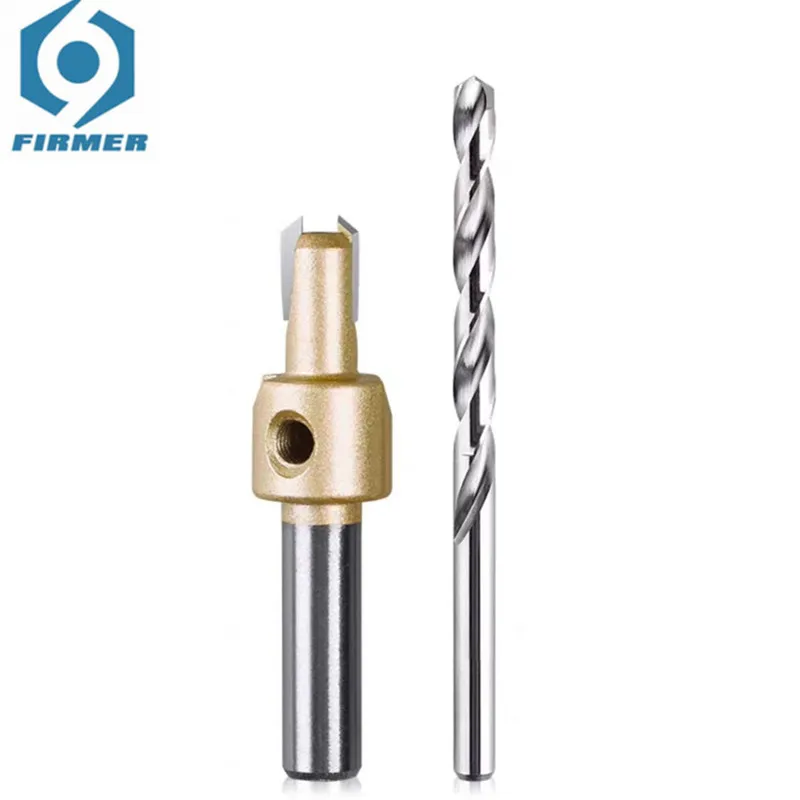 

Drill Diameter 4.2 4.5 5.0 Shank Diameter 12mm Woodworking Countersunk Head Taper Hole Drill 10 Pieces Round Shank Without Burrs