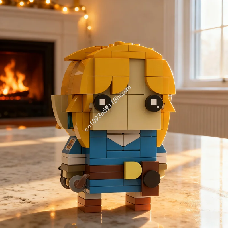 

165pcs MOC Link Breath the Wild Brickheadz Model Building toys blocks Christmas gift Assemble DIY creative Education Birthday