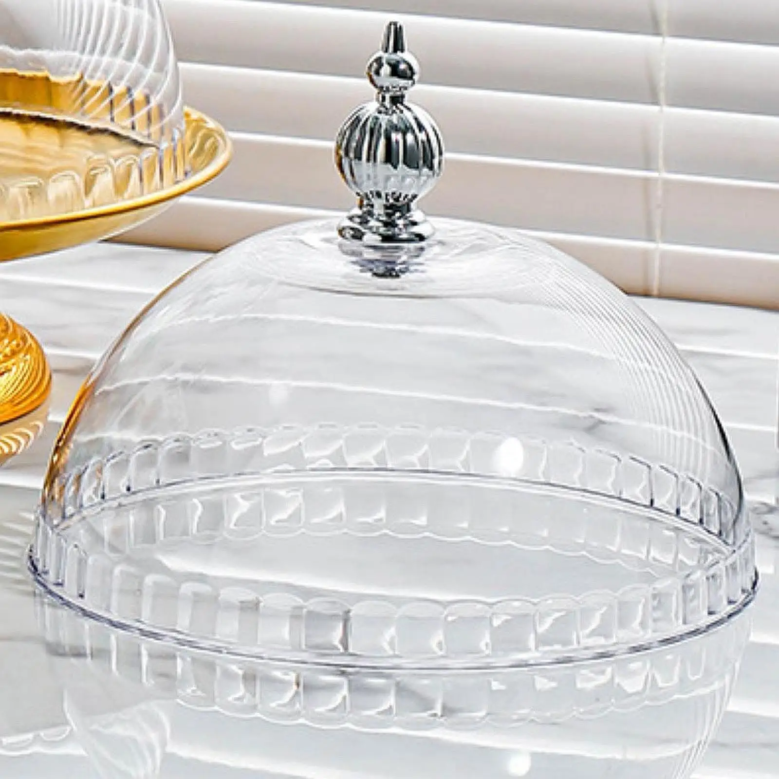 Clear Cake Dome Cover Cake Cover Lid Butter Dessert Cover Food Protector Pastry Display Cloche for Home Camping Outdoor Party Clear Cake Dome Cover Cake Cover Lid Butter Dessert Cover Food Protector Pastry Display Cloche for Home Camping Outdoor Party