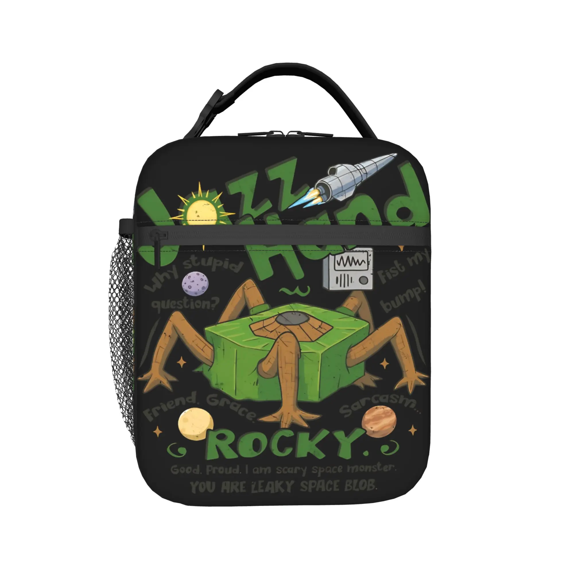 Rocky Book lover Vintage Bookish Project Hail Mary Andy Weir Lunch Bag Lunch Box For Designer Thermal Tote Handbags Cooler Bag