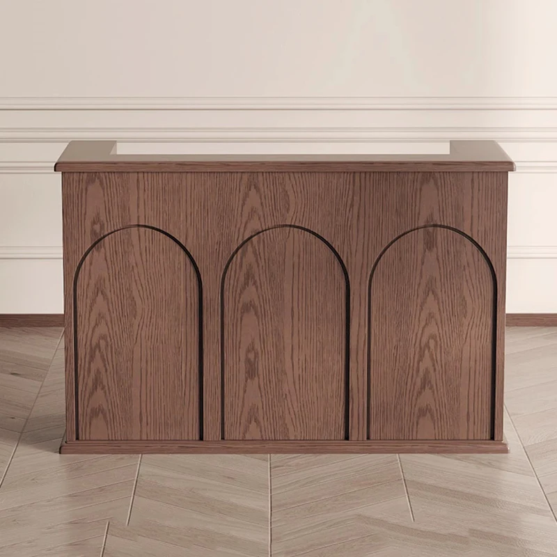 Organizadores Mostradores de recepción de empresa Tienda moderna Mostradores de recepción de restaurantes de hotel de lujo Oficina ejecutiva Muebles comerciales