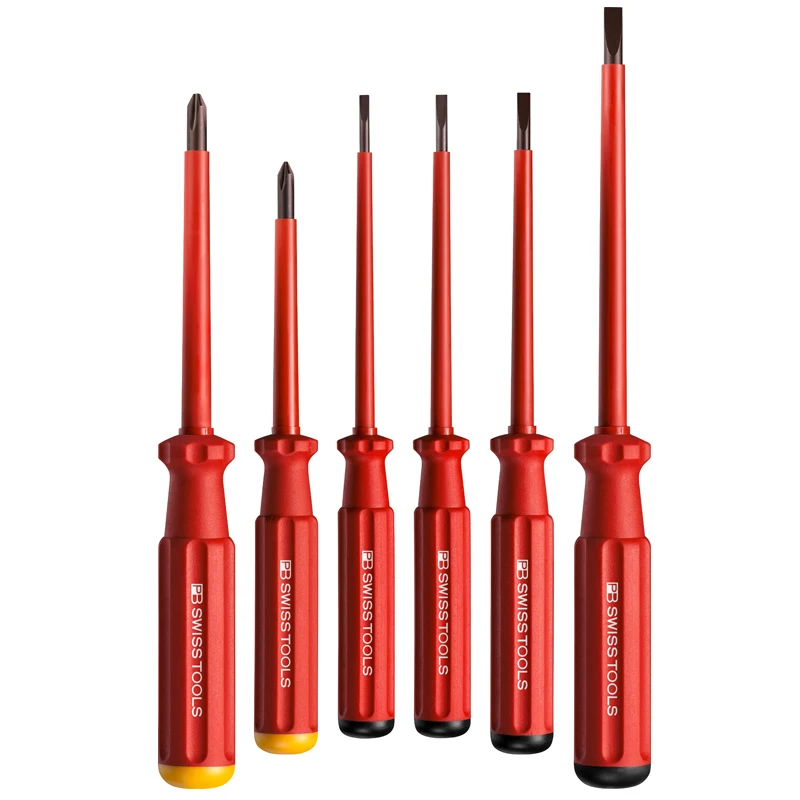 Imagem -06 - Chave de Fenda Isolada pb Swiss Teste Vde Iec en 60900 Ferramenta Eletricista 1000 v ac 1500 v dc 5100 5190
