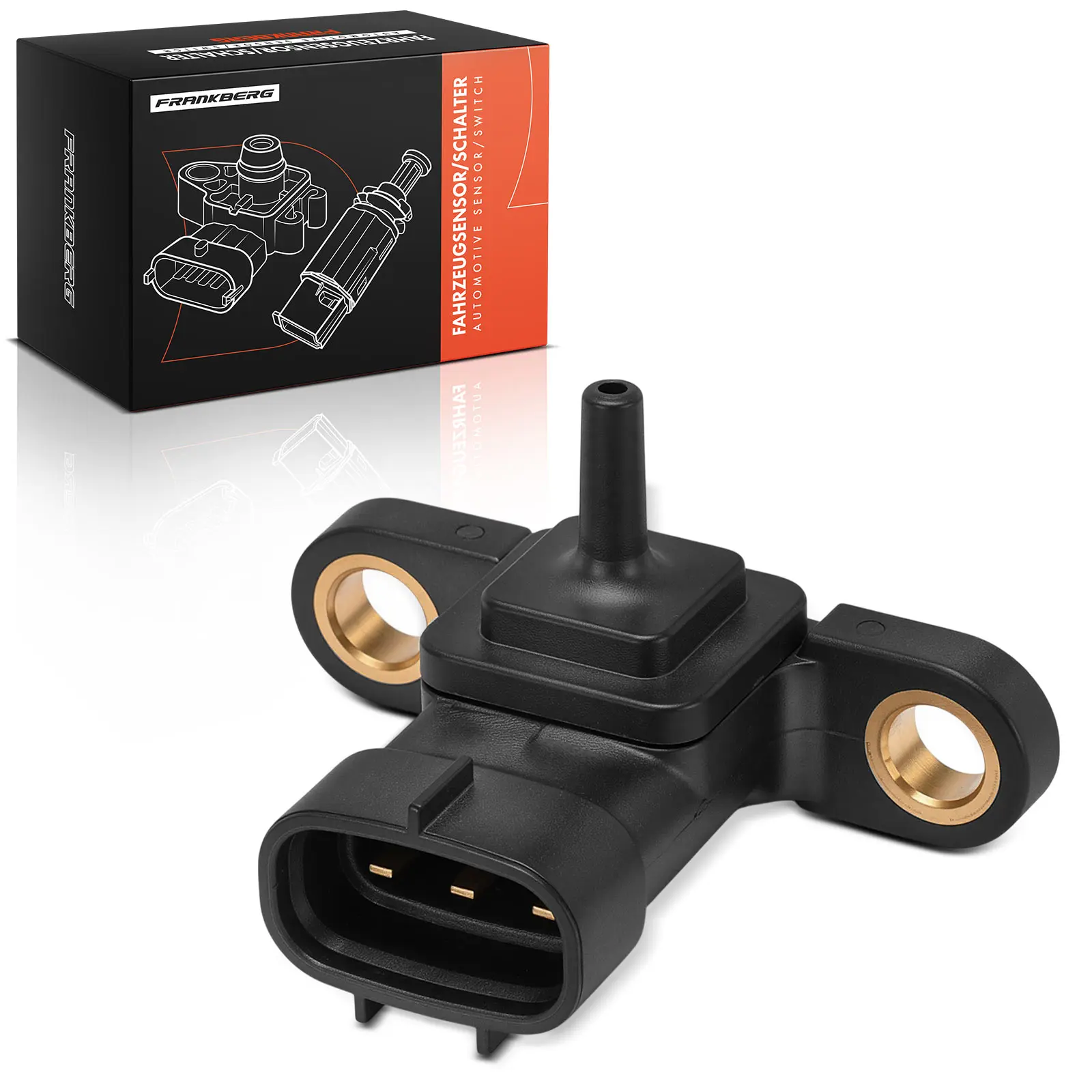 Frankberg 1x Sensor Inlaatbuis Druk Laaddruk voor Isuzu Elf Forward D-Max MU-X 2007-2020 8980205140
