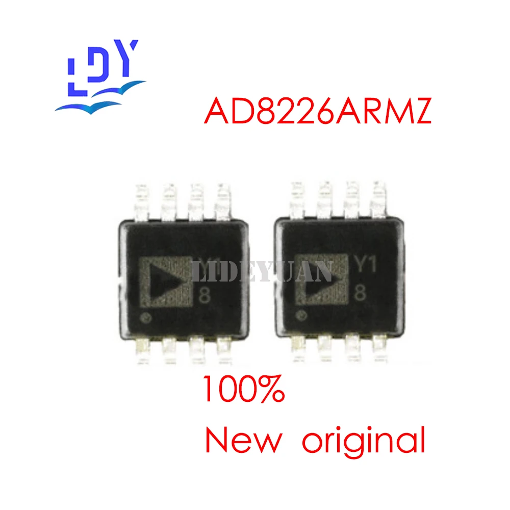 10PCS AD8226ARMZ AD8226ARM Silkscreen Y18 op/buffer Amplifier MSOP-8  Operation/buffer, Amplifier, Chip Integrated Circuit