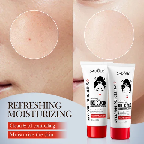 Уход за кожей лица с койевой кислотой. Мягкое средство для контроля жирности кожи. Глубокое очищение. Увлажняющее очищающее и нераздражающее средство для умывания лица. средство для умывания лица для мужчин с жирной кожей отзывы - №9