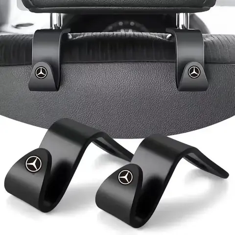 자동차 좌석 후크 뒷좌석 보관 브래킷 액세서리 메르세데스 벤츠 GLK GLA A B C E 클래스 C180 S200 S300 W176 W246 W205 W213