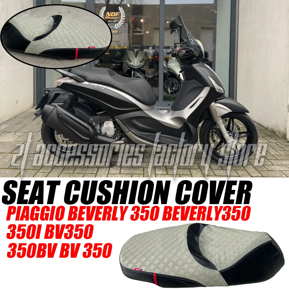 

Подходит для Piaggio Beverly 350 Beverly 350i BV350 350BV, чехол на сиденье мотоцикла, защитный чехол, совершенно новый