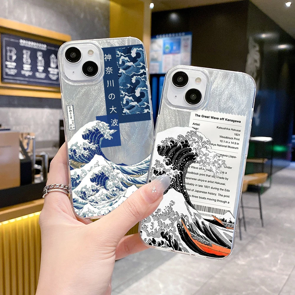 The Great Wave Off Kanagawa Art Phone Case FOR Samsung Galaxy A30 A25 A24 A23 A22 A217F A21 A20 A15 A14 A13 A12 S LITE M32 5G