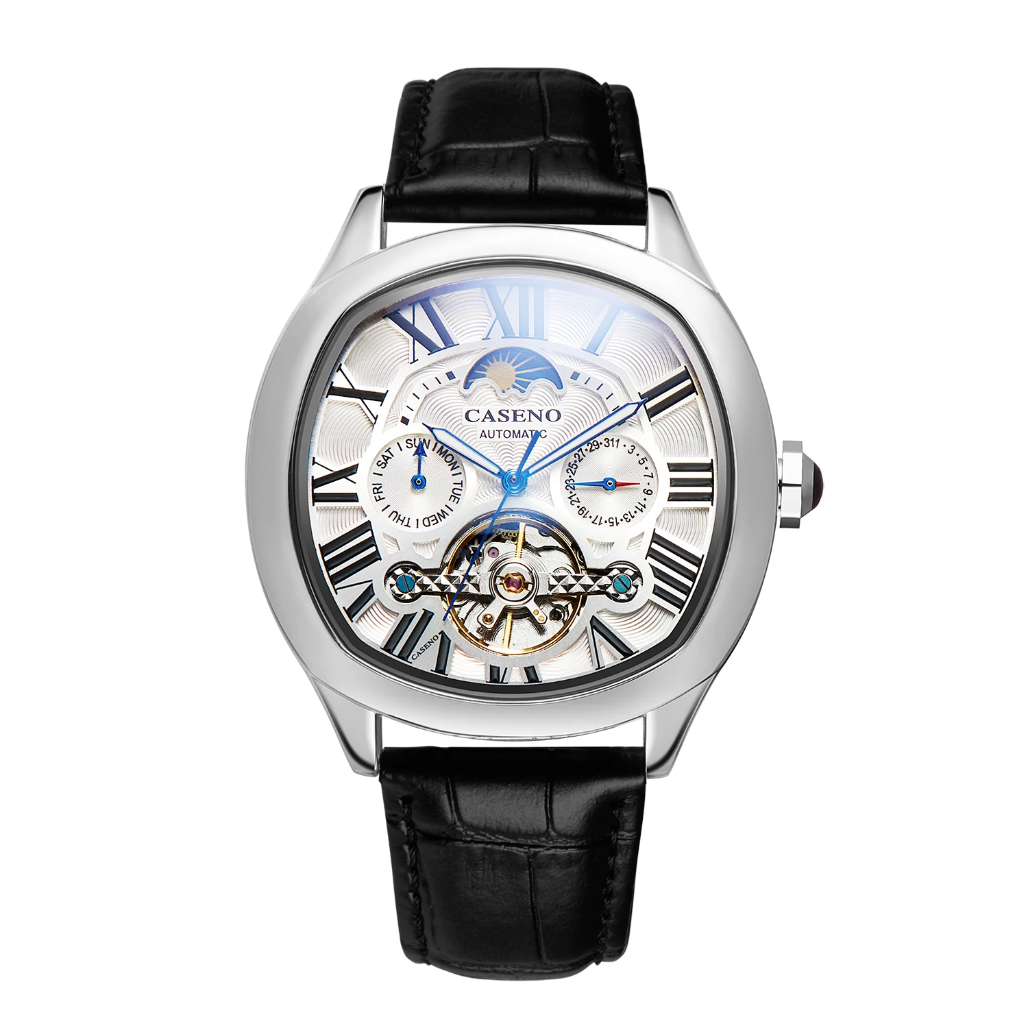 caseno-men's-luxury-waterproof-business-moon-phase-fully-automatic-multi-functional-flywheel-belt-mechanical-watch-2913g