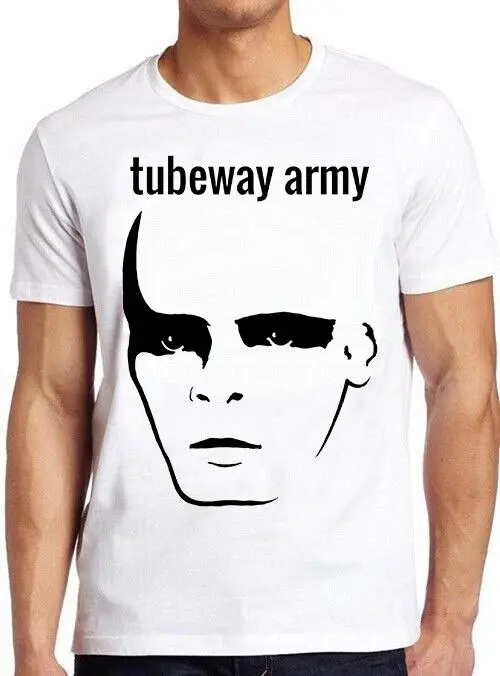 Tubeway Army Punk Rock Retro Cool Gift Tee T Shirt 1334High Quality 100%Cotton Short Sleeve