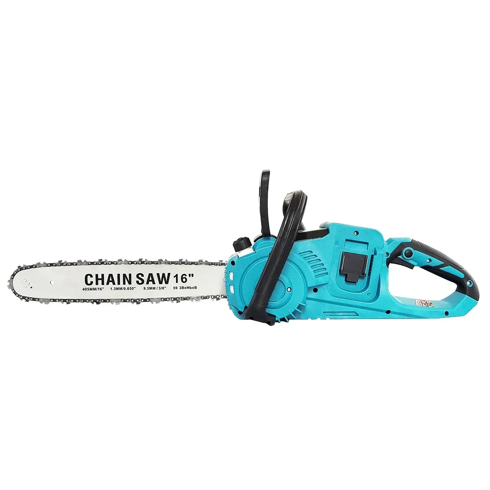 16Inch Brushless Cordless Electric Chainsaw Rechargeable Woodworking Tools For Orchard Branch Handheld Cutter For Makita Battery