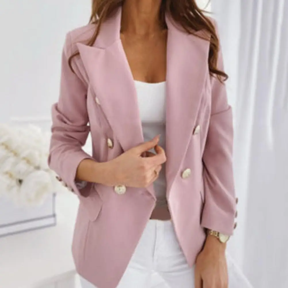 Autumn Over Size Blazer Women Coat Short White Blazer Female Office Black Ladies Long Sleeve Red Woman Elegant Casual Coats 2023