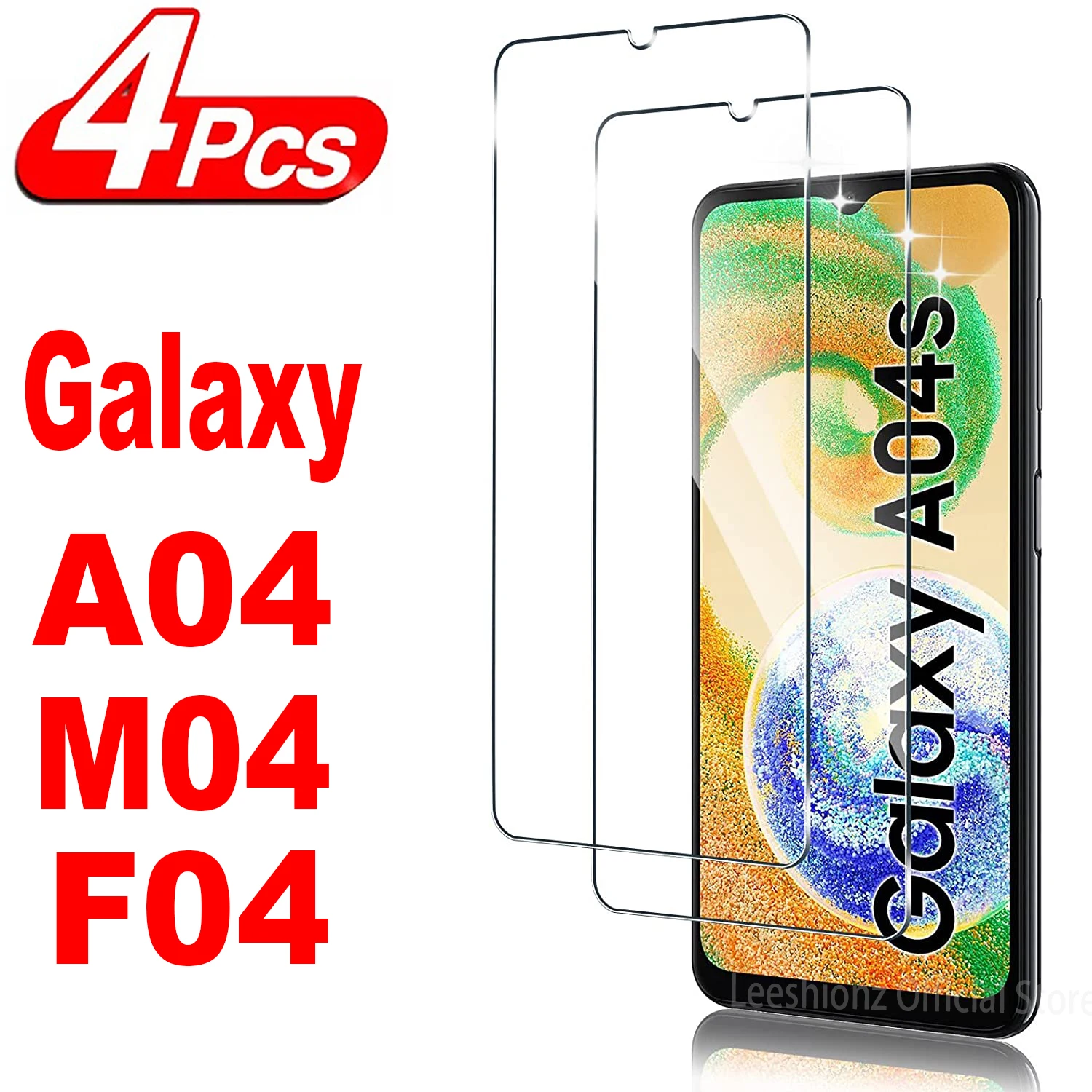 

2/4Pcs Screen Protector Glass For Samsung Galaxy A04 A04s A04e M04 F04 Tempered Glass Film