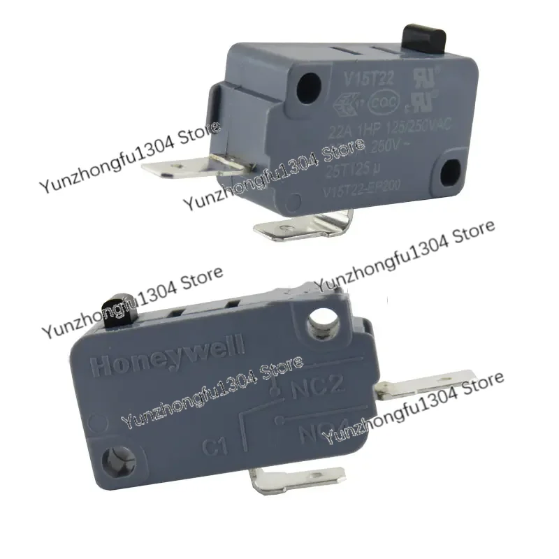 5PCS Micro Switch  V15T22 2-pin 22A  NC or NO for washing machine microwave oven electric rice coo