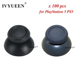 IVYUEEN-Joystick analogique 3D pour PlayStation 5 PS5, 100 pièces, capuchons de poignée, accessoires de jeu