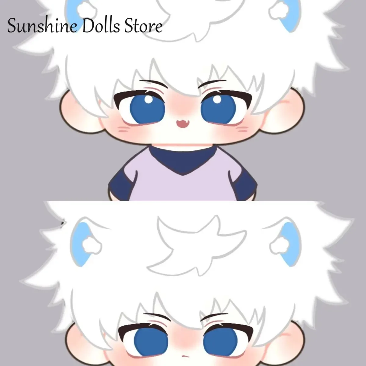 

Game Role Killua Zoldyck Cute Mini Doll 10cm Figure Plush Toy Stuffed Plushies Puppet keychain Backpack Pendant Mascot Xmas Gift