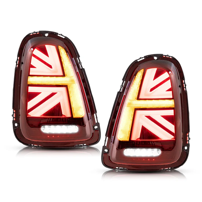 

STLFApplicable for 2007-2013 BMWs Mini R56 Transparent Color Brake Flow Light, Turn signal and Taillight Assembly