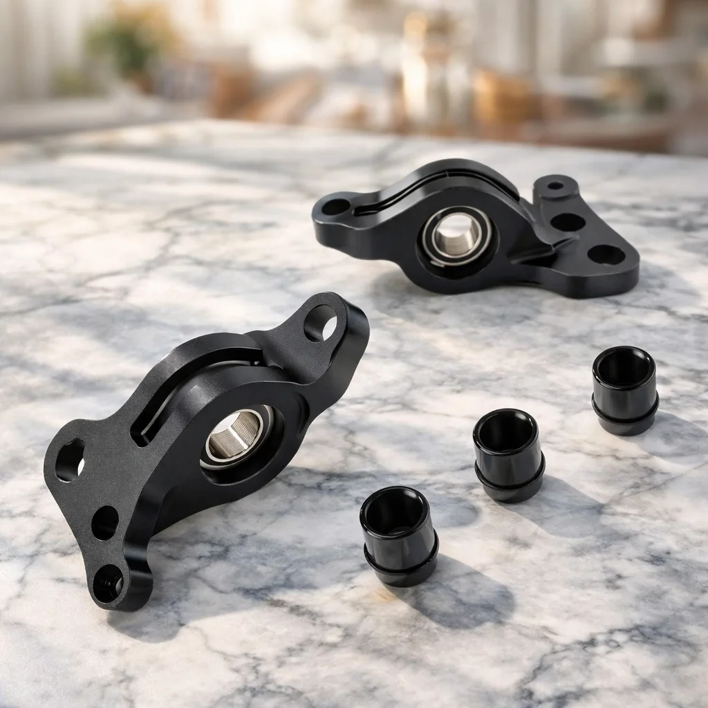 

Spherical Bearing Mounts, Transparent – Compatible with Honda Civic EG (1992–1995) & Integra (1994–2001)