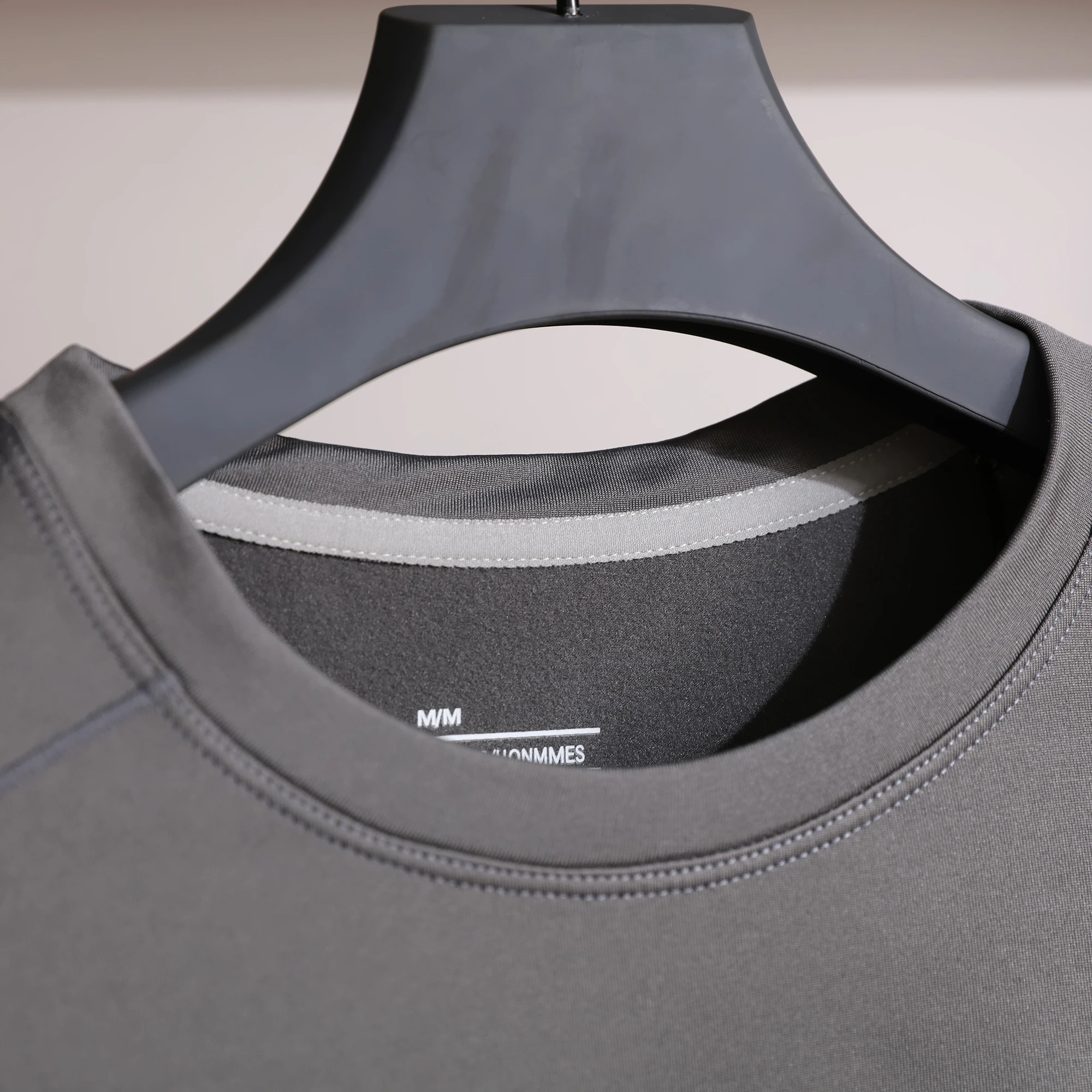 

High-End Warmth Men's Sportswear Set Pure Color Versatile Long Sve Long Pants Thermal Heat Retention Fce Underwear Set