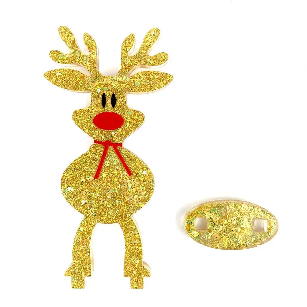 Feito à mão diy artesanato ornamento de mesa moldes de resina molde de fundição natal veados elk molde de silicone