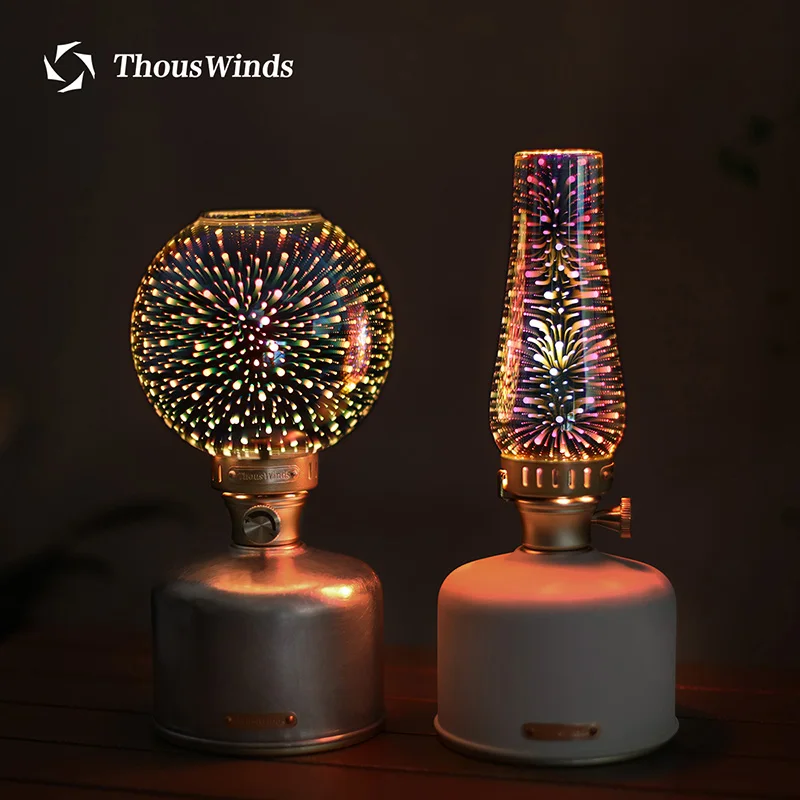 ThousWinds Outdoor Camping Lantern Emotion Gas Lamp Retro Lights for Picnic Camping Supplies