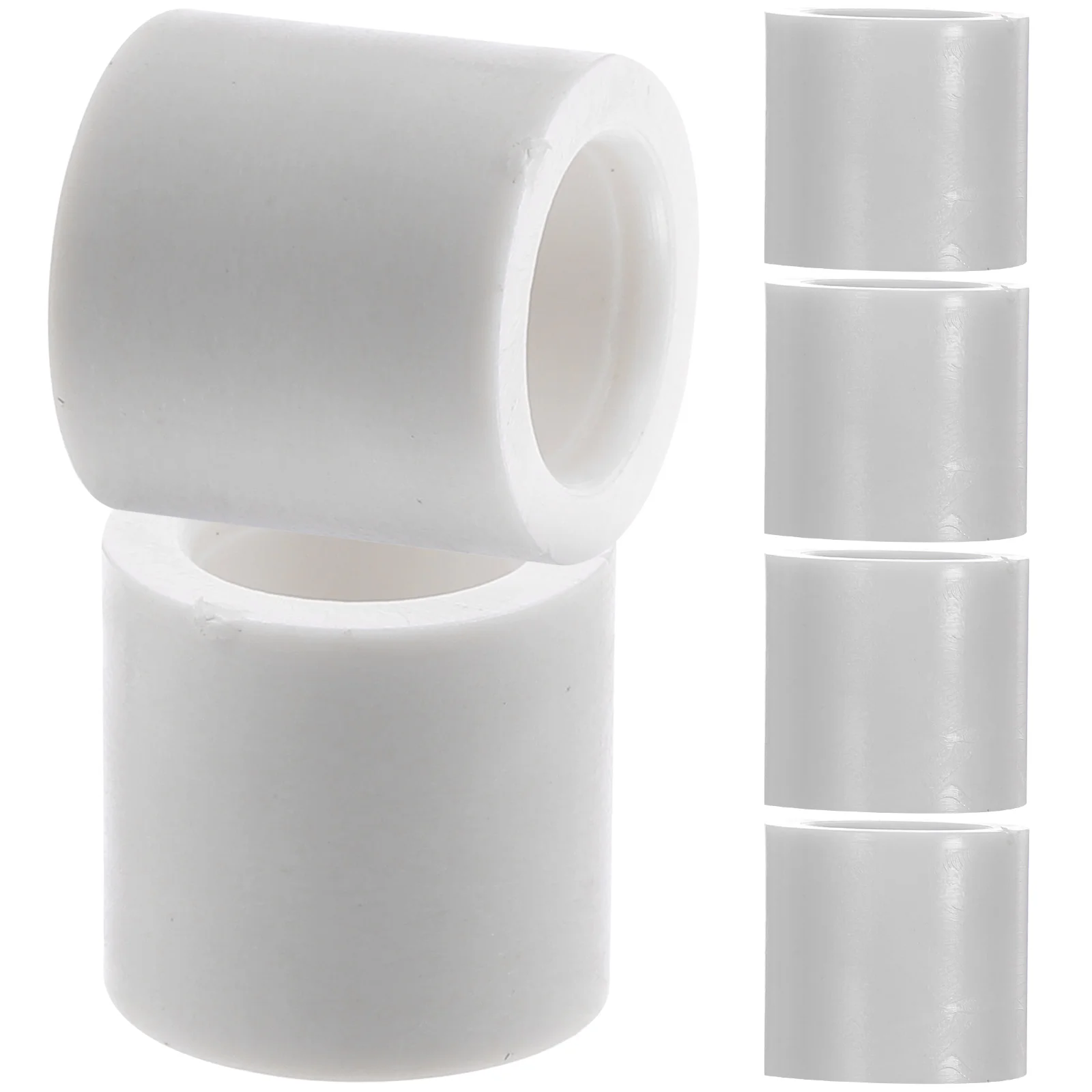 6 Pcs Billiard Cue Protective Cover Snooker Pool Supply Portable Repair Kit Plastic Fitting Parts