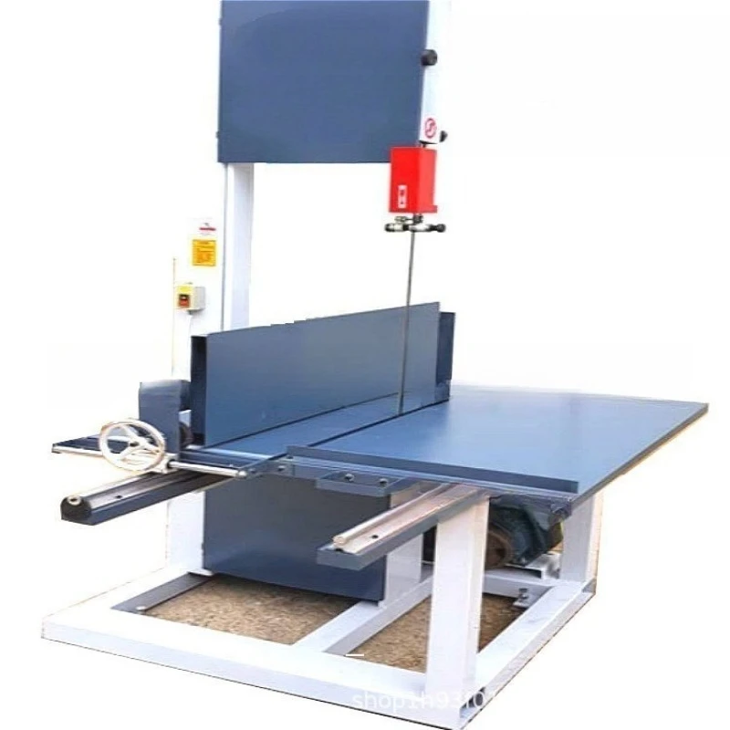 Woodworking machinery band saw machine, straight material curve cutting, with gear ruler