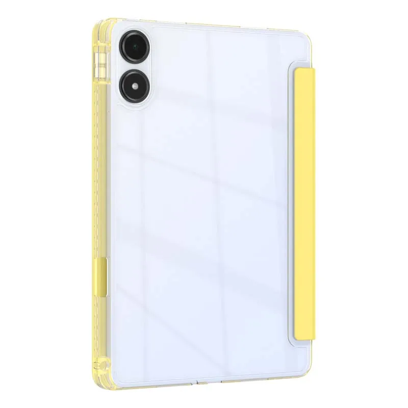 Cute stand case for Xiaomi POCO Pad Redmi Pad Pro 12.1 inch POCOPad PadPro transparent anti-crack cover with pen slot holder