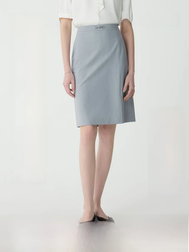 

Sun Protection UPF50 Cool Sensation PRICH Simple Suit Skirt Women's Casual Straight Skirt Polyester Fiber City Commute