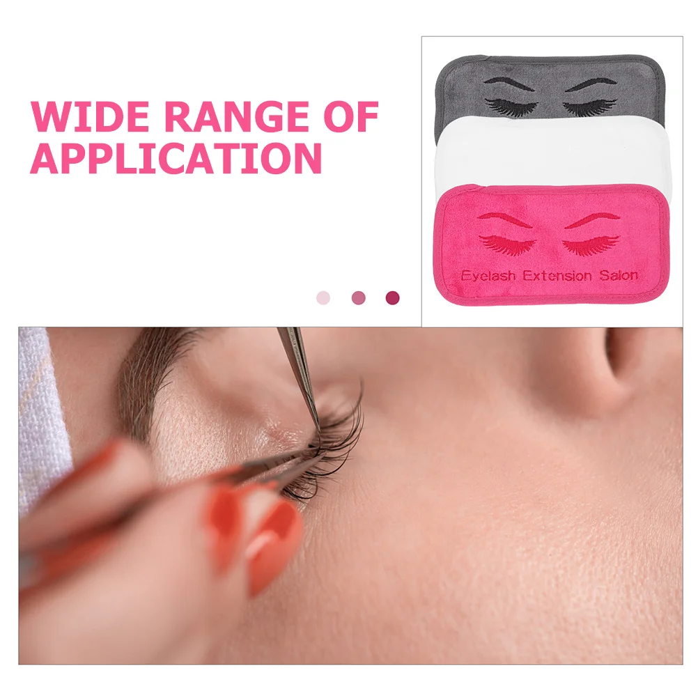 6개입 속눈썹 연장 이마 패드 천 재사용 가능 세척 가능 속눈썹 도구 뷰티 살롱 이식 용품 가짜 속눈썹 패드