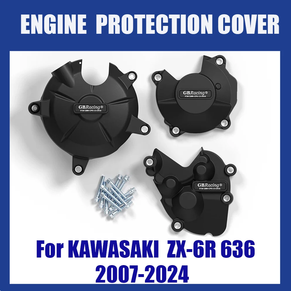 

For KAWASAKI NINJA ZX-6R 636 2007-2024 Engine Protective Cover