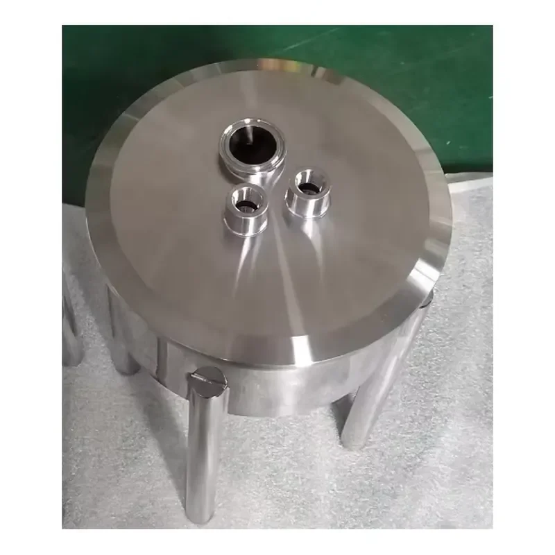 10" Extraction tank Lid With 1x1.5" Tri Clamp Ferrule and 2xDN50 Sight Glass and 2x1/4" Mnpt