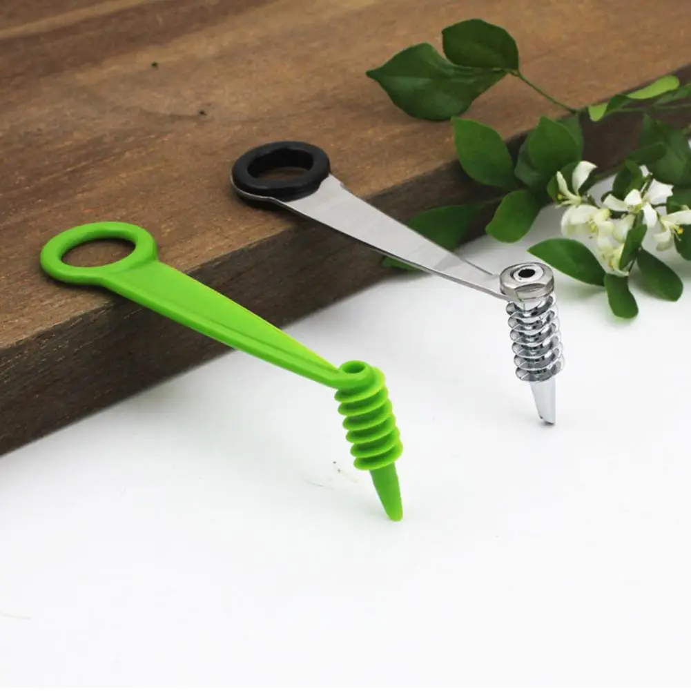 Spiralizer Rotasi Mudah Alat Pengiris Sayuran Serpihan Tajam Spiralizer Sayuran Baja Tahan Karat Ergonomis untuk Mentimun untuk Spiral