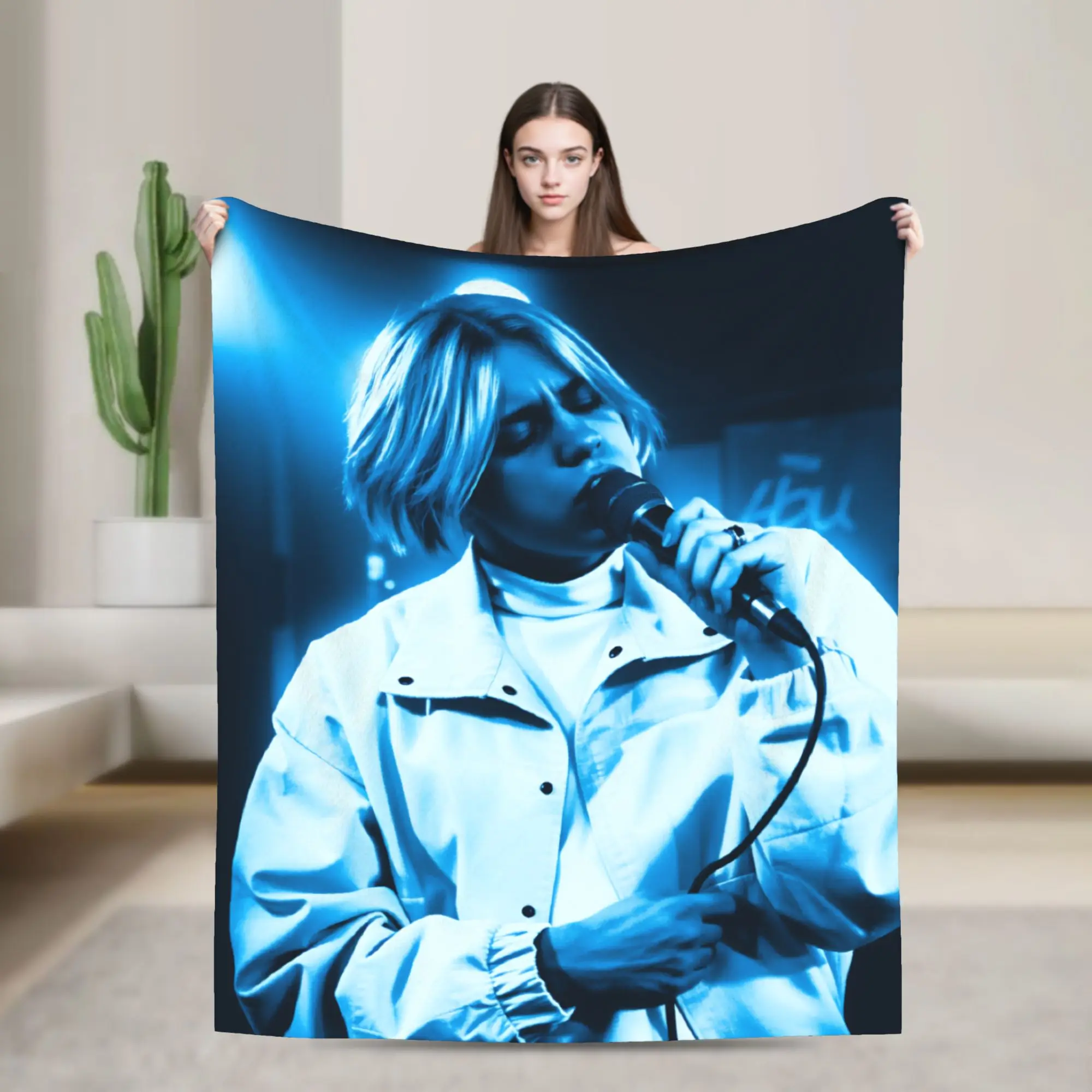 Katarsis Tavo Akys Lithuania Flannel Blanket  Warm Soft Bedding Throws for Couch Bed Airplane Travel Bedspread Sofa Bed Cover