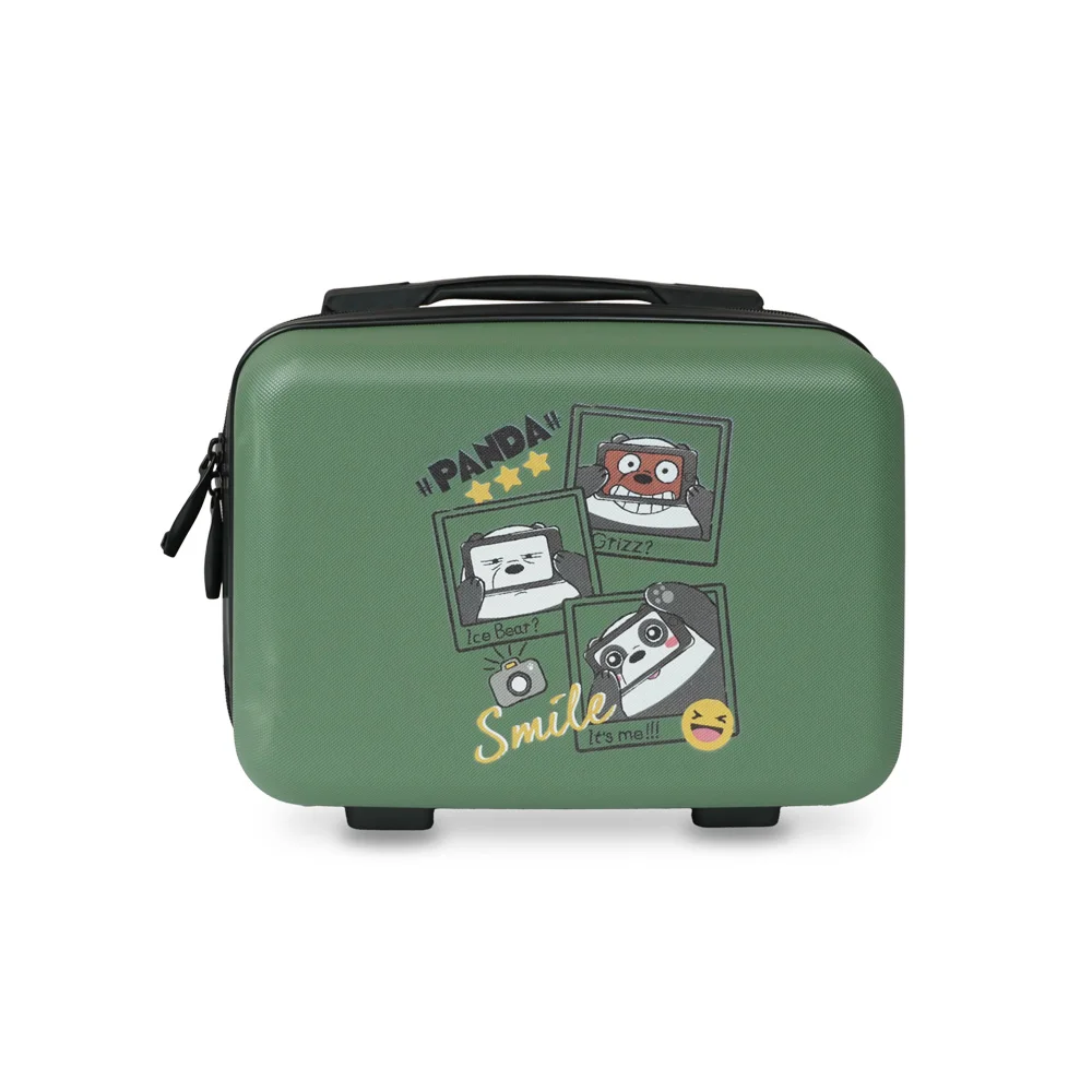 Stylish and high-quality rolling luggage for Christmas travel, 12-inch trolley carry-on luggage