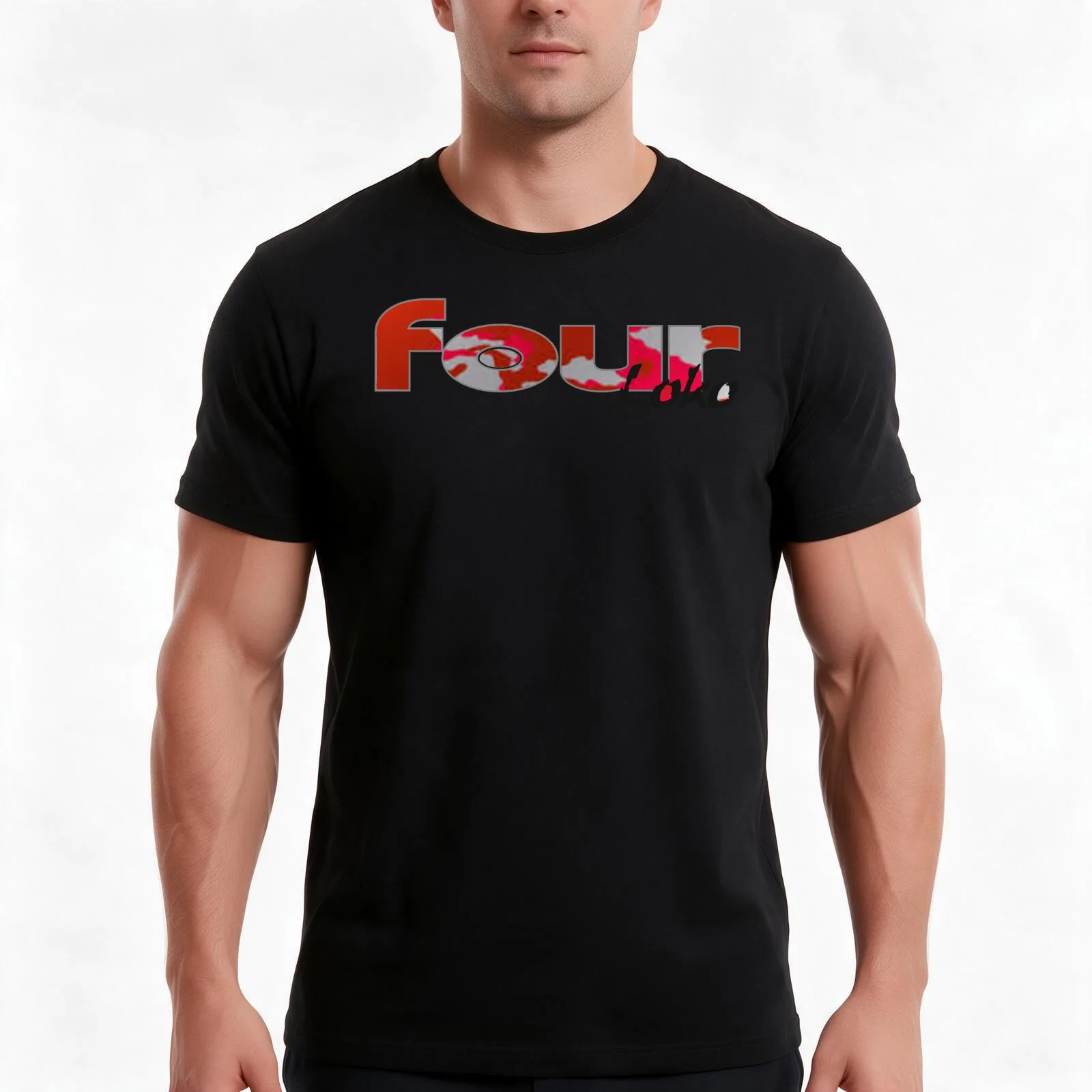 four loko fruit punch T-Shirt, Summer Casual Cotton Tee, Oversized Streetwear Tops, Vintage Graphic Print, Unisex Men Women