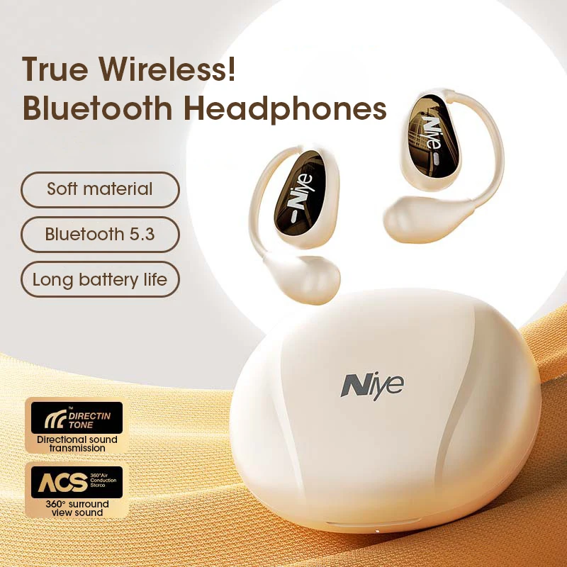 2024 OWS Earhook sports earphones Wireless Headset Air Conduction Bluetooth Headphones Bluetooth 5.3 Earphones TWS Earbuds With