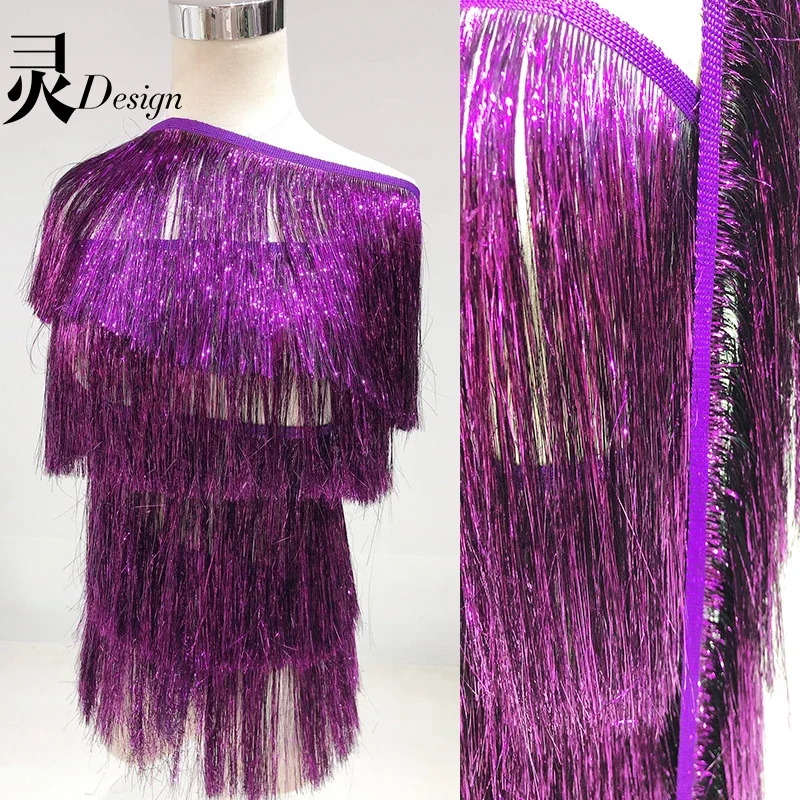 

Кружевная ткань с кисточками, юбка для латинских танцев, платье с подолом, цветная лента, одежда, ручная работа, материал для шитья своими руками, оптовая продажа, ткань