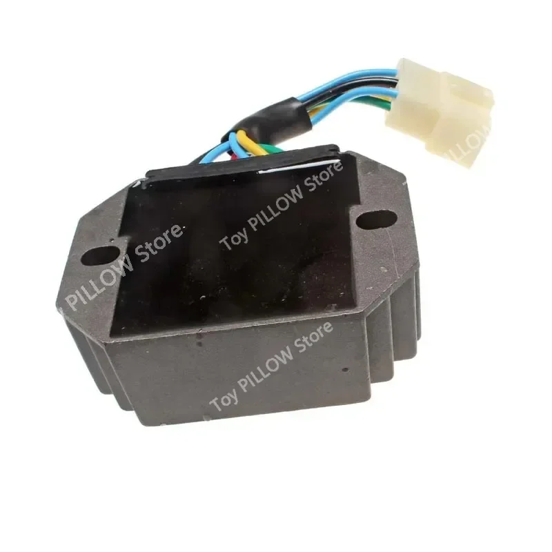 forReplacement 12V 6 Wires Voltage Rectifier Regulator 185516061 for Perkins Engine 102-04 102-05 103-06 103-07 103-09 103-10