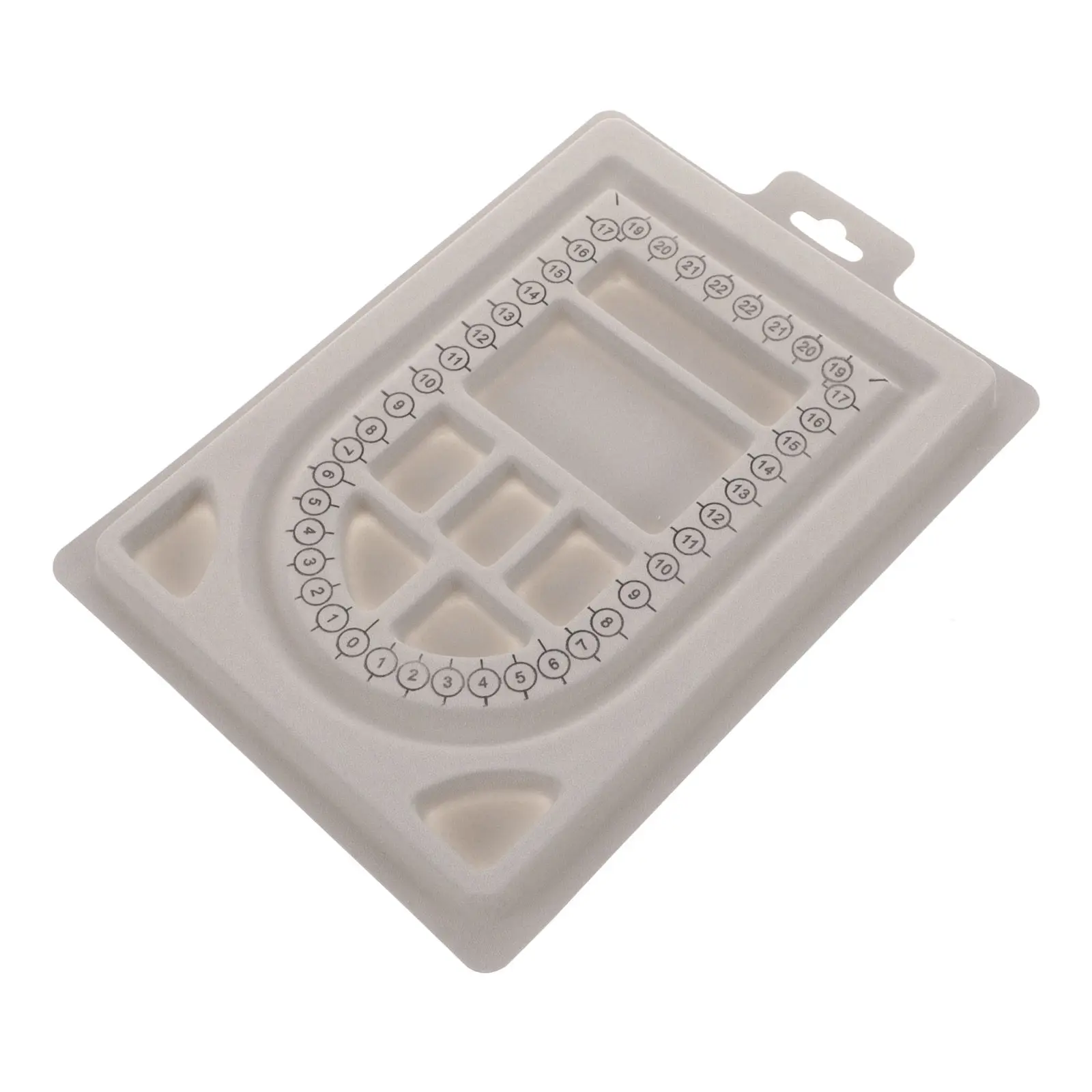 

Доска для дизайна украшений, прямоугольный лоток для бусин, инструмент для рукоделия, для изготовления ожерелий, браслетов, принадлежности для бисероплетения, доска для создания украшений