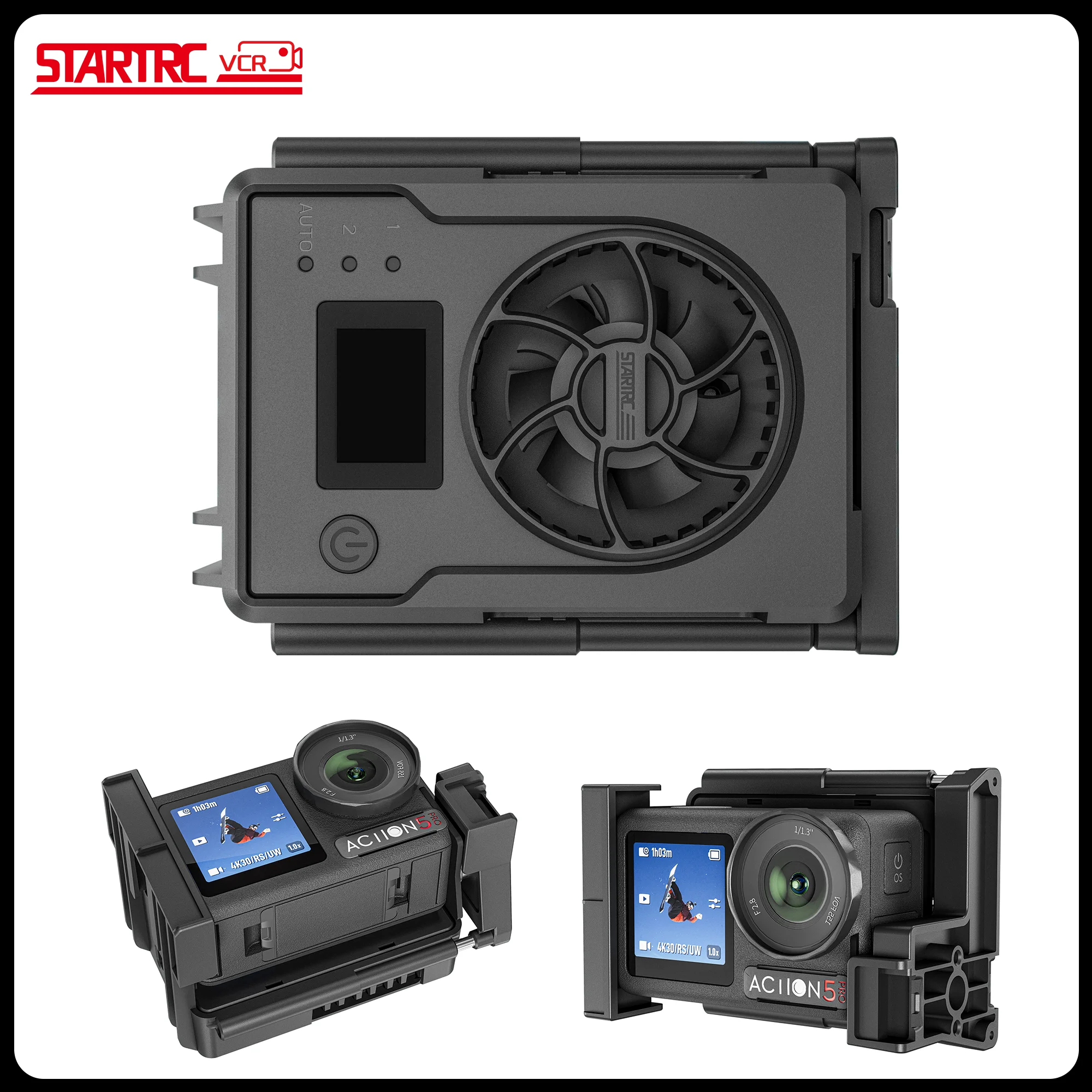 �y�Z�[�����zDJI Osmo Action 5 Pro/Action 4/3 �J�����A�N�Z�T���[�p��p���W�G�[�^�[ �A�C�X�R�A��p�t�@�� 3�i�K�����\ �R�[���h�V���[�t��